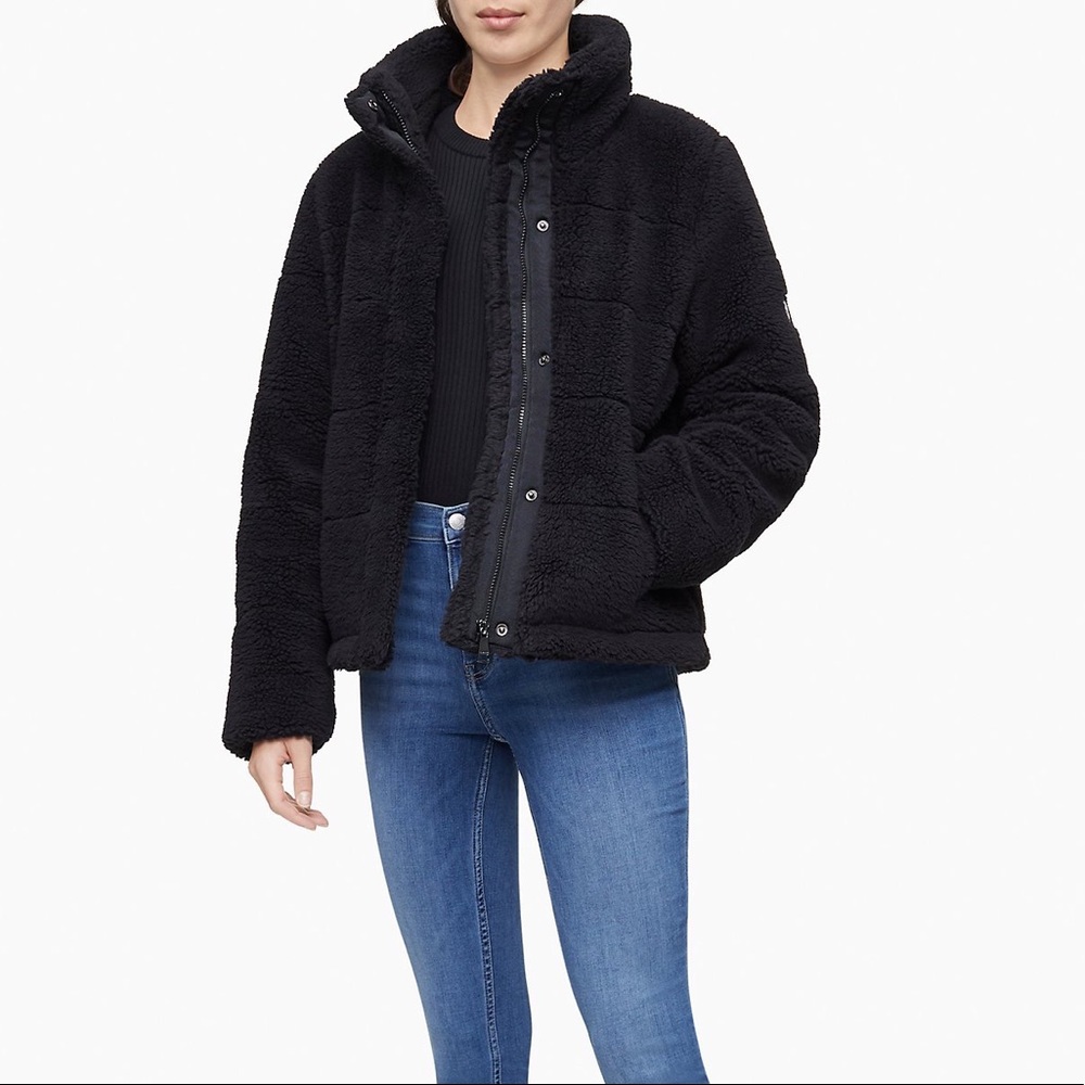 Calvin Klein Sherpa puffer Jacket